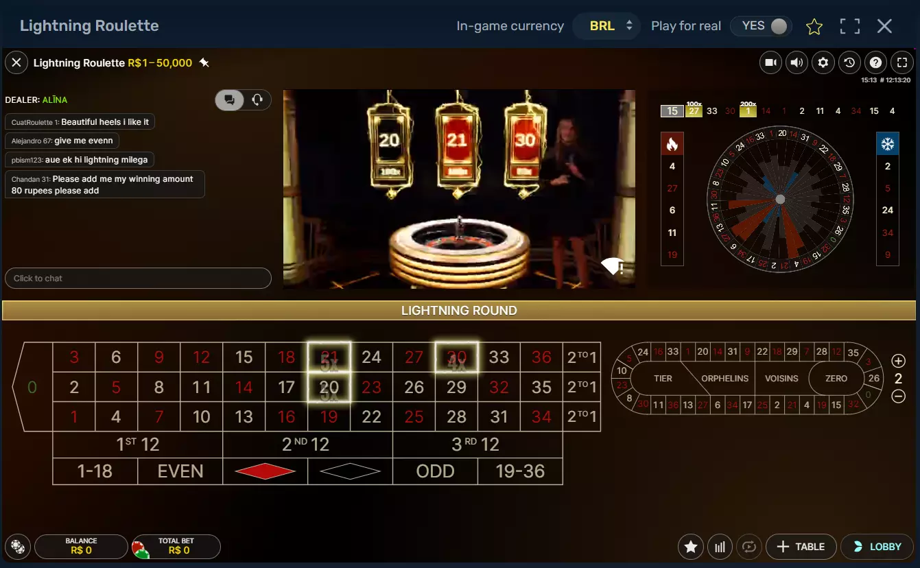 Lightning Roulette